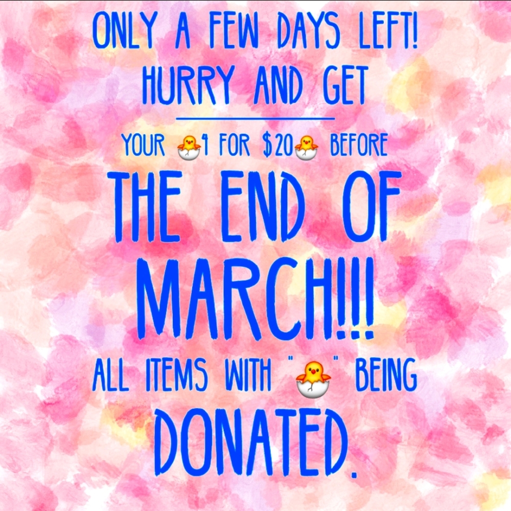 End Of March Sale